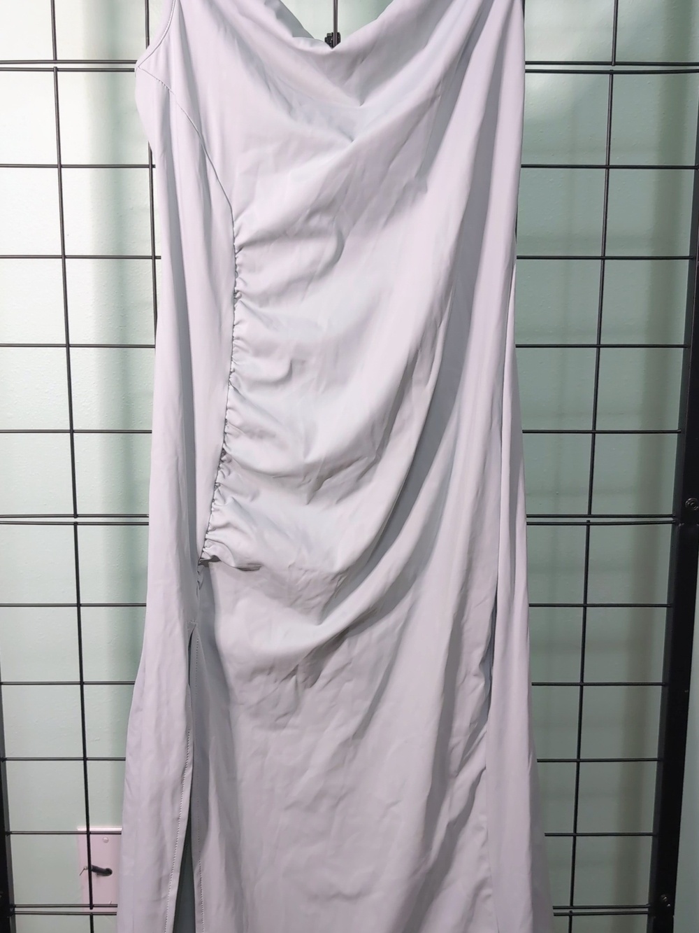 Cider Light Blue Bodycon Slip Maxi Dress Size M NWT